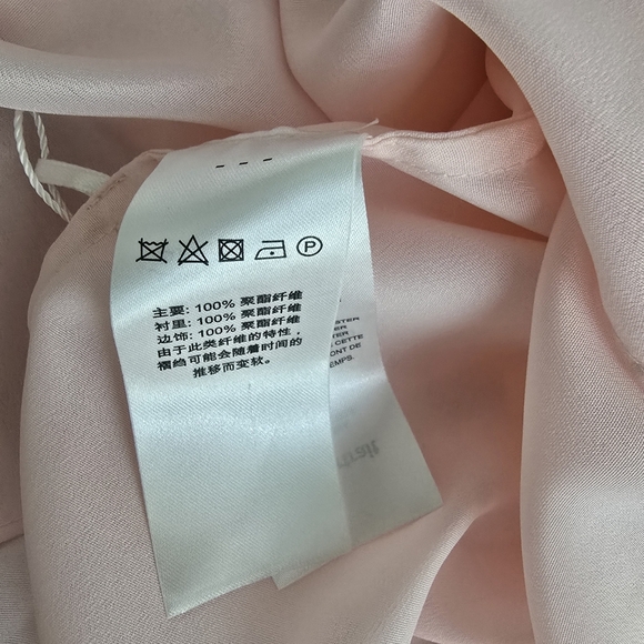 Self-Portrait Pink and Blue Strapless Dress - Picture 11 of 13